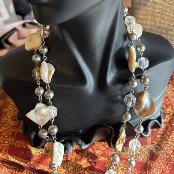 Vintage Shell Necklace 
Long 46”
EUC - Picture 3 of 6